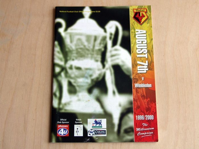Watford Football Club programmes