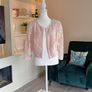 Ladies Short Lace Chiffon Jacket with matching Aire Barcelona Dress Image 3