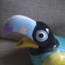 Rare Seattle 1990 Toucan Bird Teapot Bergschrund Image 2