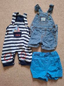 Boys summer bundle 0-3 months/62 cm