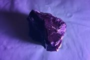 Fluorite black rose uv reactive