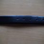 Men's Belt Ajustable. Leather. Black.  USED Image 6