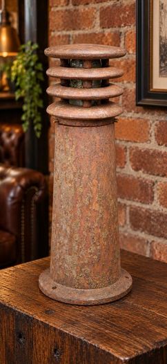 Heavy cast iron bollards/lights