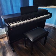 Piano - Yamaha Arius YDP-164B Digital Piano Home Set - Black