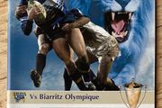 2003 Leinster v Biarritz - Heineken Cup Programme &amp; Ticket