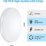 LED Ceiling Lights Bathroom, 24W 2200LM Ceiling Lights, 150W Equivalent, IP54 Waterproof, 5000K Daylight Modern Embedded, for Bathroom Bedroom Kitchen Living Room Hallway Balcony (FREE POSTAGE) Image 5