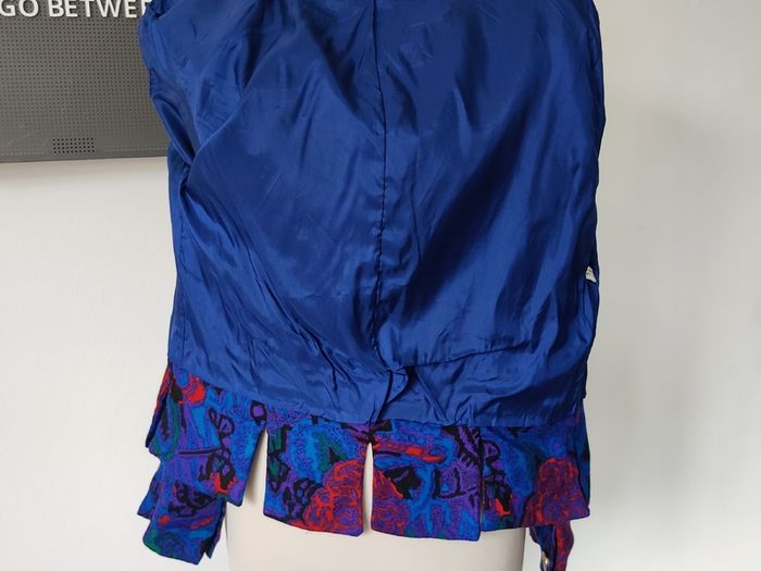 VINTAGE 1990s 1980s wool floral jacket blazer by Jimmy Hourihan Made in Ireland