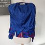 VINTAGE 1990s 1980s wool floral jacket blazer by Jimmy Hourihan Made in Ireland Image 8