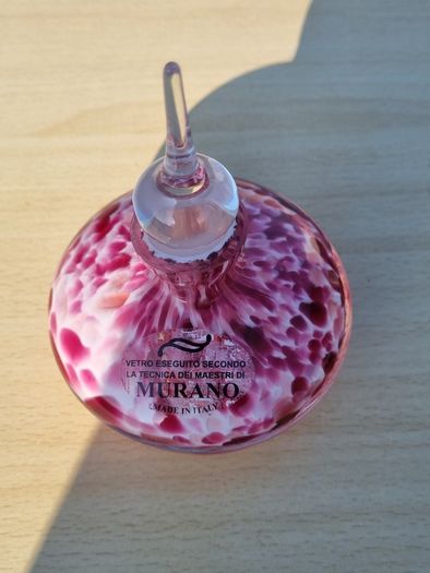 Murano glass perfume bottle