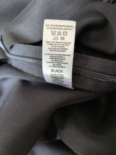 Gallery Black Faux Suede Jeggins.  S. 12    New- No Tag.