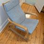 IKEA "Poang" Rocking Chair Image 2