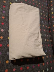 Double fitted cotton sheet