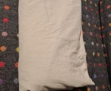 Double fitted cotton sheet