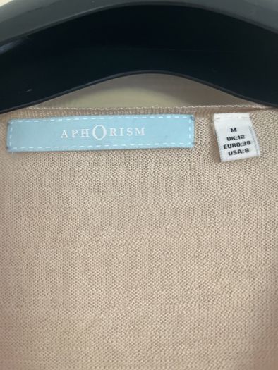 Aphorism cardigan