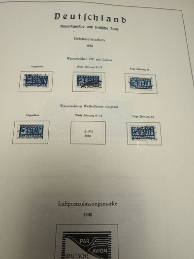 Stamp album GERMANY