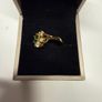 Emerald and Zirconia Ring Image 4