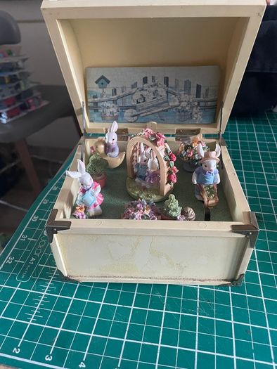 Vintage music box
