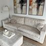 Beautiful Custom Ivory 5-Seater Sofa + Storage Tab Image 6