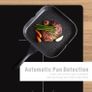 Induction Hob 60cm,4 Zone Electric Cooktop,7000W Built-In Hob, Touch Control, Booster, Timer, Child Lock, Auto Shut-Off, Black Glass Image 3