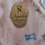 Vintage Capodimonte Italy Doves on Branch with Flowers Porcelain Figure Labels Image 8