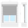 Roller Shutter Aluminium 120x150 cm Anthracite Image 3