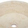 Sink Cream dia 40x15 cm Marble Image 5