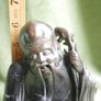 Antique Asian Chinese Carved Soapstone Man Figurine Sculpture Image 8