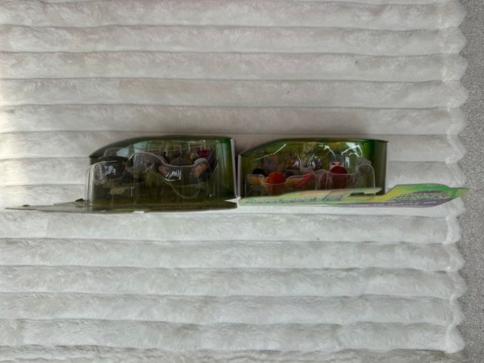 Teenage Mutant Ninja Turtles Half Shell Heroes TMNT approx. 2.5'' Shredder & Foot Soldier Splinter & April Please see pictures