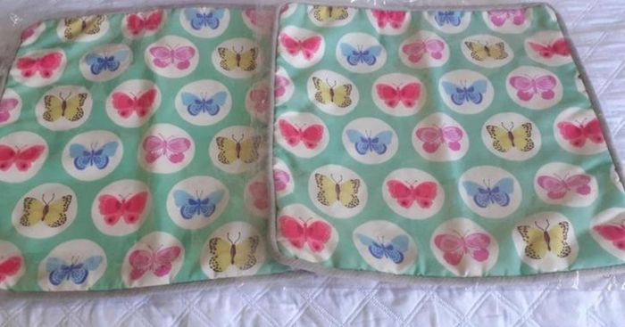 Butterfly Cushion Covers X 2