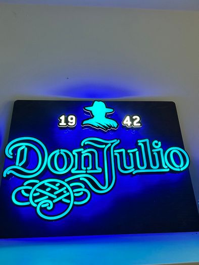 Don Julio custom LED sign