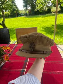 WW1 WWI British royal fusiliers officers floppy cap
