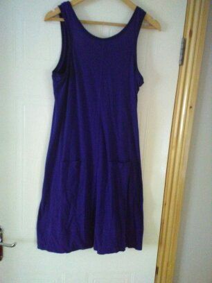 Designer purple dress by sonia rykiel