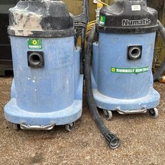 Numatic Wet And Dry 110v Hoovers X 2