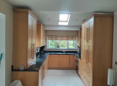 solid wood shaker maple kitchen