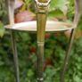 Antique Heavy Brass Plant Stand Image 5