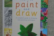 Learn to paint and draw, Hardback book,Art supplies,Book