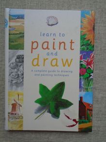 Learn to paint and draw, Hardback book,Art supplies,Book