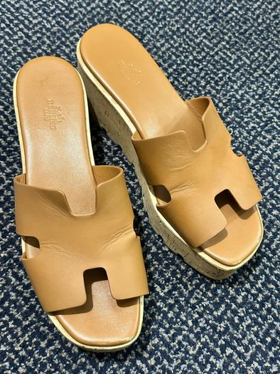 Authentic Hermes Eze 30 Sandal