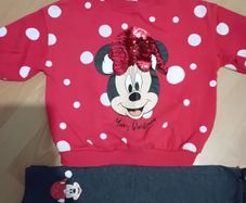 Next Minnie Mouse Christmas Set 12-18 months
