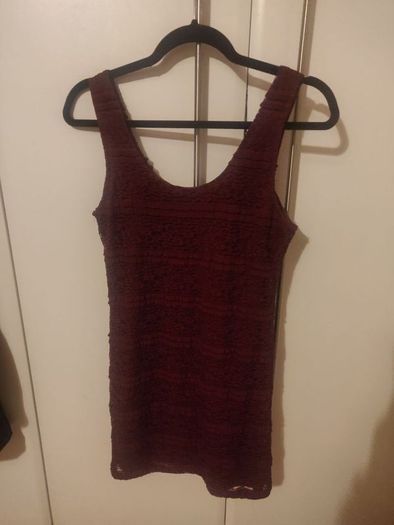 Forever 21 Red Lace Bodycon Dress