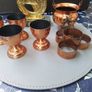 Copper Eggcups & Napkin Rings Image 4