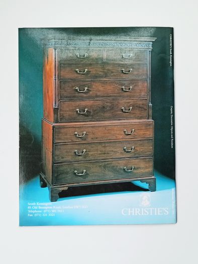 Vintage CHRISTIE'S  auction catalog "Carpets, Decorative Objects and Furniture"  Wednesday, 18 May, 1994  paperback