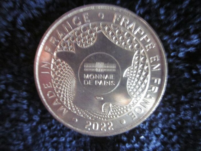 2022 Disney Metal Medallion Paris Pirates of the Caribbean