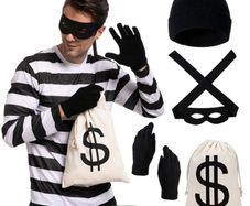 halloween fancy dress robbers thieves bandits costumes