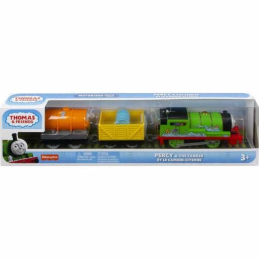 BRAND NEW Thomas & Friends Motorized Percy & The Tanker