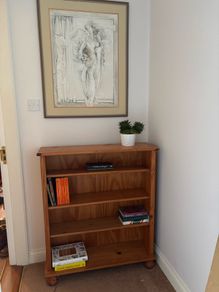 Solid pine bookcase