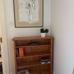 Solid pine bookcase