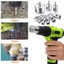 Diamond Drill Bit, Hole Saw Drill Bits Tools Set for Glass/Tile/Ceramic/Marble/Porcelain Cutting, Hollow Core Drill Bits Cutter with Diamond Coating, Carbon Steel 8mm-50mm 10 PCS Image 2