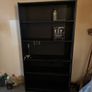 Black bookcase unit Image 3
