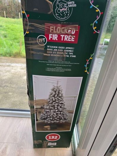 White Christmas Tree